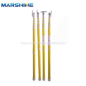 Fiberglass Telescopic High Voltage Hot Stick